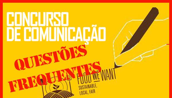 Concurso de Comunicação - Questões Frequentes